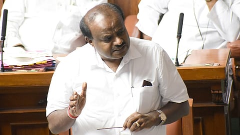 ವಿಧಾನಸಭೆಯಲ್ಲಿ ಮುಖ್ಯಮಂತ್ರಿ ಹೆಚ್ ಡಿ ಕುಮಾರಸ್ವಾಮಿ