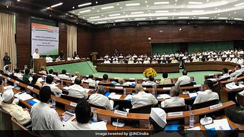 ಕಾಂಗ್ರೆಸ್ ಕಾರ್ಯಕಾರಿ ಸಮಿತಿ ಸಭೆಯಲ್ಲಿ ರಾಹುಲ್ ಗಾಂಧಿ