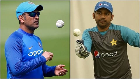 ಎಂಎಸ್ ಧೋನಿ-ಸರ್ಫರಾಜ್ ಅಹಮ್ಮದ್