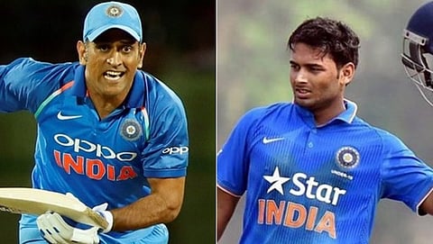 ಎಂಎಸ್ ಧೋನಿ-ರಿಷಬ್ ಪಂತ್