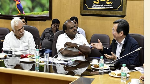ತೈವಾನ್ ಸಂಸ್ಥೆ ಅಧಿಕಾರಿಗಳೊಡನೆ ಮುಖ್ಯಮಂತ್ರಿ ಹಾಗೂ ಸಚಿವರ ಚರ್ಚೆ