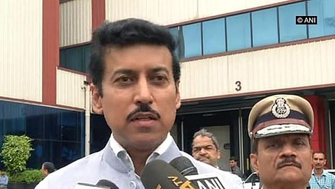 ಕೇಂದ್ರ ಸಚಿವ ರಾಜ್ಯವರ್ಧನ್ ಸಿಂಗ್ ರಾಥೋಡ್