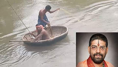 ಸ್ವರ್ಣಾ ನದಿಯಲ್ಲಿ ಡಿವಿಆರ್ ಗಾಗಿ ಶೋಧ