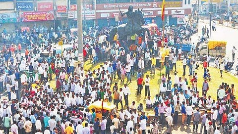 ಮಹದಾಯಿ ಹೋರಾಟದ ವೇಳೆ ಉತ್ತರ ಕರ್ನಾಟಕದವರ ಶಕ್ತಿ ಪ್ರದರ್ಶನ