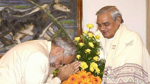 ಮೋದಿ-ಅಟಲ್ ಬಿಹಾರಿ ವಾಜಪೇಯಿ
