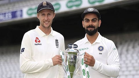 ಇಂಗ್ಲೆಂಡ್ ನಾಯಕ ಜೋ ರೂಟ್ - ಭಾರತದ ನಾಯಕ ವಿರಾಟ್ ಕೊಹ್ಲಿ