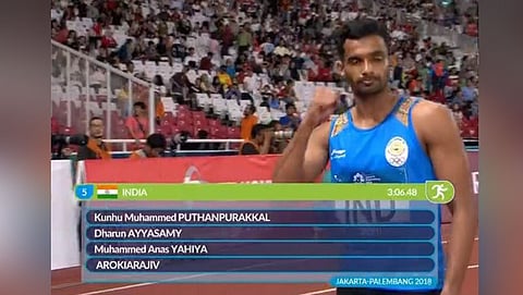 ಬೆಳ್ಳಿ ಗೆದ್ದ ಪುರುಷರ ರಿಲೇ ತಂಡ