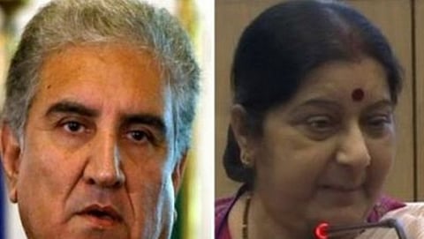 Shah Mehmood Qureshi ,  Sushma Swaraj