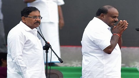 ಎಚ್.ಡಿ ಕುಮಾರ ಸ್ವಾಮಿ ಮತ್ತು ಪರಮೇಶ್ವರ