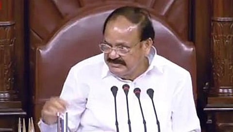 ರಾಜ್ಯಸಭಾ ಸಭಾಪತಿ ವೆಂಕಯ್ಯ ನಾಯ್ಡು
