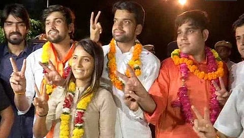 ಗೆದ್ದ ಅಭ್ಯರ್ಥಿಗಳು