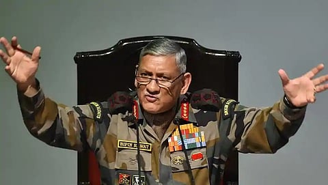 ಭಾರತೀಯ ಸೇನಾ ಮುಖ್ಯಸ್ಥ ಬಿಪಿನ್ ರಾವತ್
