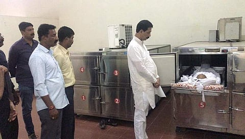 ಕದ್ರಿ ಗೋಪಾಲನಾಥ್ ದರ್ಶನ ಪಡೆದ ಕಟೀಲ್