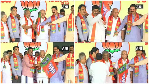 ಅನರ್ಹ ಶಾಸಕರು ಬಿಜೆಪಿಗೆ ಸೇರ್ಪಡೆಯಾಗಿದ ಕಾರ್ಯಕ್ರಮ