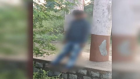 ಕಲಬುರಗಿ:  ನೇಣು ಬಿಗಿದ ಸ್ಥಿತಿಯಲ್ಲಿ ವ್ಯಕ್ತಿಯ ಶವ ಪತ್ತೆ: ಕೊಲೆ ಶಂಕೆ