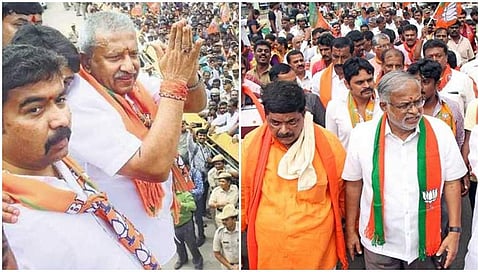 ಅಭ್ಯರ್ಥಿಗಳ ನಾಮಪತ್ರ ಸಲ್ಲಿಕೆ