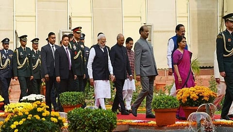 ಸಂಸತ್ತಿನ ಜಂಟಿ ಅಧಿವೇಶನಕ್ಕೆ ಬಂದ ಕ್ಷಣ