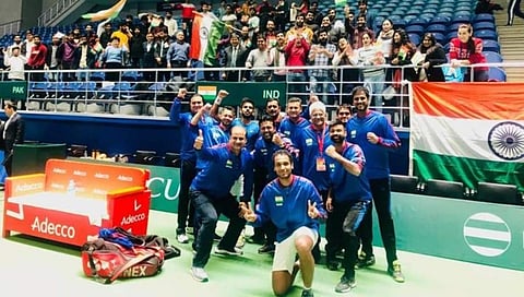 ಡೆವಿಸ್ ಕಪ್: ಪಾಕ್ ವಿರುದ್ಧ ಭಾರತಕ್ಕೆ  4-0 ಅಂತರದ ಅಮೋಘ ಜಯ