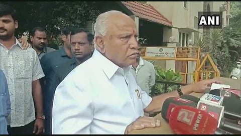 ಸುದ್ದಿಗಾರರಿಗೆ ಪ್ರತಿಕ್ರಿಯೆ ನೀಡಿದ ಸಿಎಂ ಯಡಿಯೂರಪ್ಪ