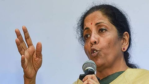 ಸಚಿವೆ ನಿರ್ಮಲಾ ಸೀತಾರಾಮನ್