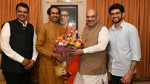 ಮೈತ್ರಿ ಬಳಿಕ ಶಿವಸೇನೆ-ಬಿಜೆಪಿ ಮುಖಂಡರು