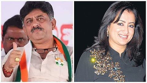 ಡಿ.ಕೆ ಶಿವಕುಮಾರ್ ಮತ್ತು ಸುಮಲತಾ ಅಂಬರೀಷ್