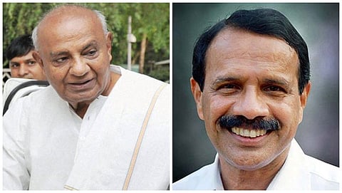 ದೇವೇಗೌಡ ಮತ್ತು ಸದಾನಂದಗೌಡ