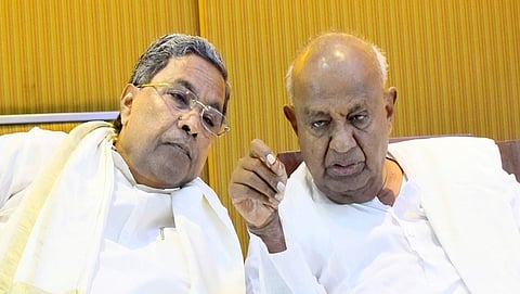 ಸಿದ್ದರಾಮಯ್ಯ, ಹೆಚ್ ಡಿ ದೇವೇಗೌಡ (ಸಂಗ್ರಹ ಚಿತ್ರ)