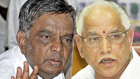 ಶ್ರೀನಿವಾಸ್ ಪ್ರಸಾದ್ ಮತ್ತು ಬಿ.ಎಸ್ ಯಡಿಯೂರಪ್ಪ