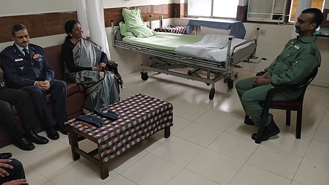 ನಿರ್ಮಲಾ ಸೀತಾರಾಮನ್, ಅಭಿನಂದನ್ ವರ್ಧಮಾನ್
