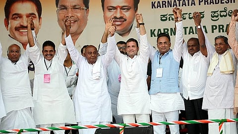 ಕಾಂಗ್ರೆಸ್ - ಜೆಡಿಎಸ್ ನಾಯಕರು