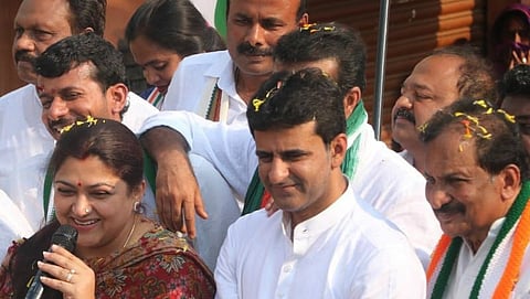 ನಿನ್ನೆ ಪ್ರಚಾರದ ವೇಳೆ ಕಂಡುಬಂದ ರಿಜ್ವಾನಾ ಅರ್ಷದ್
