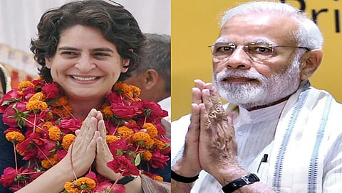ಪ್ರಿಯಾಂಕಾ ಗಾಂಧಿ, ನರೇಂದ್ರ ಮೋದಿ