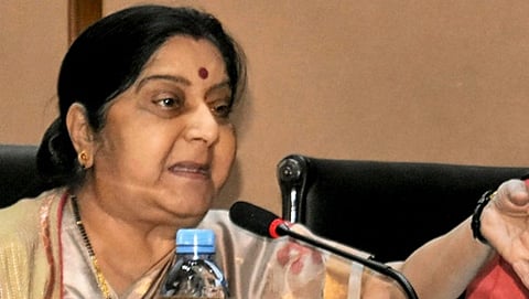 ವಿದೇಶಾಂಗ ಸಚಿವೆ ಸುಷ್ಮಾ ಸ್ವರಾಜ್