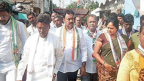 ಬಳ್ಳಾರಿಯಲ್ಲಿ ಉಗ್ರಪ್ಪ ಪ್ರಚಾರ