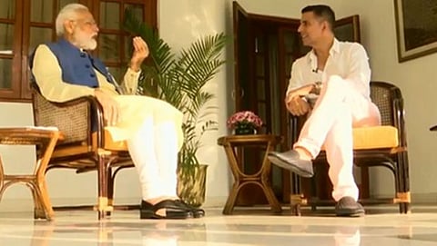 ನರೇಂದ್ರ ಮೋದಿ-ಅಕ್ಷಯ್ ಕುಮಾರ್