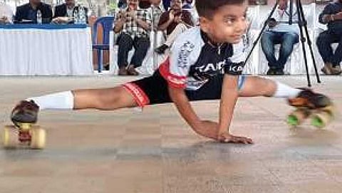 ವಿಶ್ವ ದಾಖಲೆ ಬರೆದ ಕಾರವಾರದ ಯುಕೆಜಿ ಬಾಲಕ