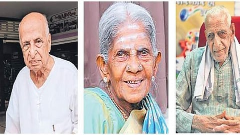 ಪ್ರೊ ಜಿ ವೆಂಕಟಸುಬ್ಬಯ್ಯ, ಸಾಲುಮರದ ತಿಮ್ಮಕ್ಕ, ಹೆಚ್ ಎಸ್ ದೊರೆಸ್ವಾಮಿ