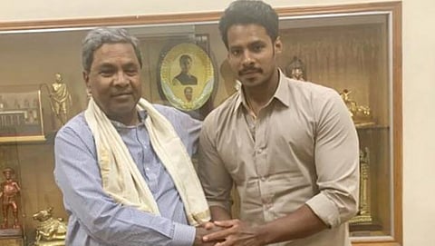 ಸಿದ್ದರಾಮಯ್ಯ - ನಿಖಿಲ್ ಕುಮಾರಸ್ವಾಮಿ
