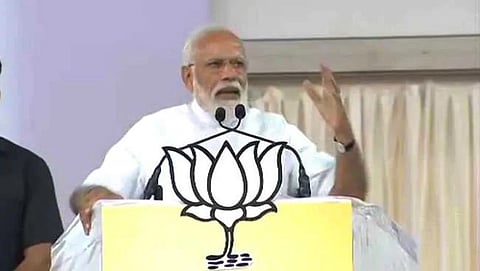 ಮೈಸೂರಿನಲ್ಲಿ ಸಾರ್ವಜನಿಕ ಸಭೆ ಉದ್ದೇಶಿಸಿ ಮೋದಿ ಭಾಷಣ