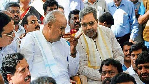 ದೇವೇಗೌಡ ಮತ್ತು ಸಿದ್ದರಾಮಯ್ಯ