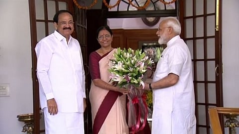 ವೆಂಕಯ್ಯ ನಾಯ್ಡು , ನರೇಂದ್ರ ಮೋದಿ