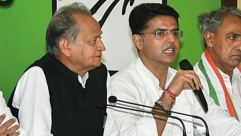 ಅಶೋಕ್ ಗೆಹ್ಲೋಟ್ - ಸಚಿನ್ ಪೈಲಟ್