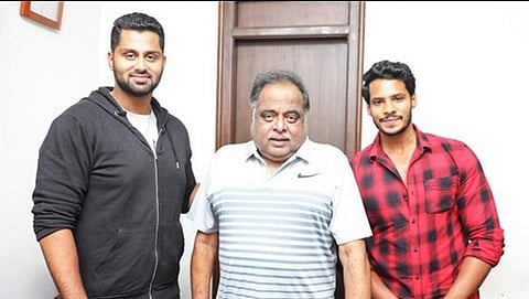 ಅಭಿಷೇಕ್, ಅಂಬರೀಷ್, ನಿಖಿಲ್ ಕುಮಾರಸ್ವಾಮಿ(ಸಂಗ್ರಹ ಚಿತ್ರ)