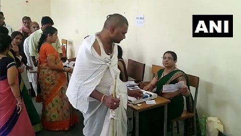 5ನೇ ಹಂತದ ಮತದಾನ ಪ್ರಕ್ರಿಯೆ (ಚಿತ್ರಕೃಪೆ: ಎಎನ್ ಐ)