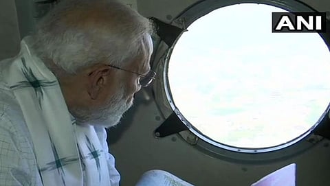 ಪ್ರಧಾನಿ ಮೋದಿ ವೈಮಾನಿಕ ಸಮೀಕ್ಷೆ