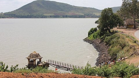 ದಾವಣಗೆರೆಯ ಶಾಂತಿ ಸಾಗರ ಕೆರೆ