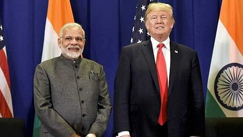ಪ್ರಧಾನಿ ನರೇಂದ್ರ ಮೋದಿ ಮತ್ತು ಅಮೆರಿಕಾ ಅಧ್ಯಕ್ಷ ಡೊನಾಲ್ಡ್ ಟ್ರಂಪ್ (ಸಂಗ್ರಹ ಚಿತ್ರ)