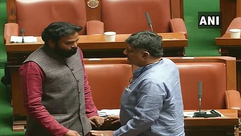 ಶ್ರೀರಾಮಲು ಮತ್ತು ಡಿ.ಕೆ ಶಿವಕುಮಾರ್