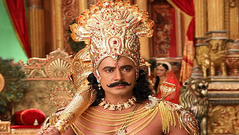 ಮುನಿರತ್ನ ಕುರುಕ್ಷೇತ್ರದ ಒಂದು ದೃಶ್ಯ